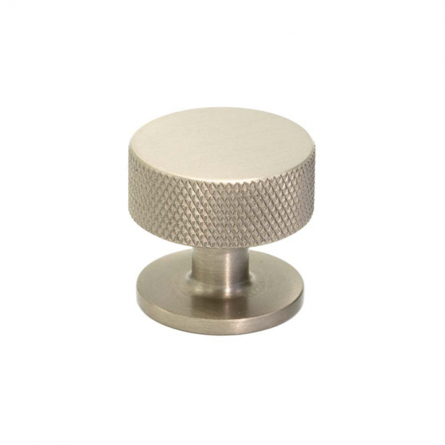 Knob Crest - 32mm - Stainless steel look in the group Products / Knobs at Beslag Design i Båstad Aktiebolag (309141-11)