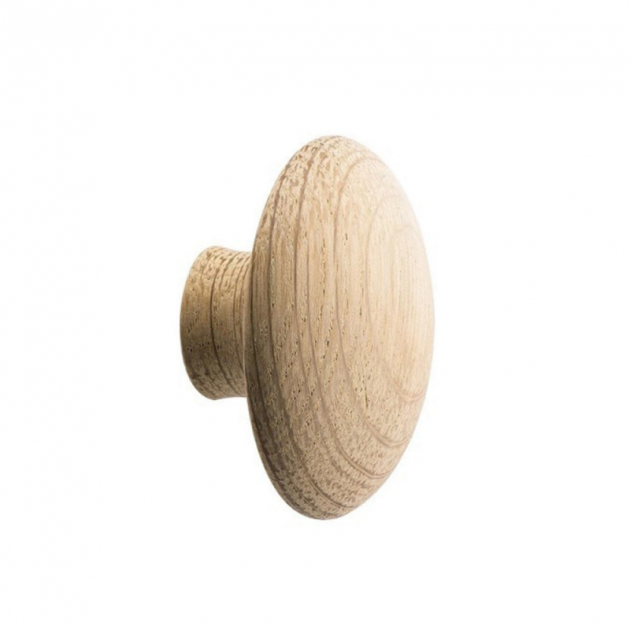 Hook Mushroom - 50mm - Untreated Oak in the group Products / Hooks at Beslag Design i Båstad Aktiebolag (370060-21)