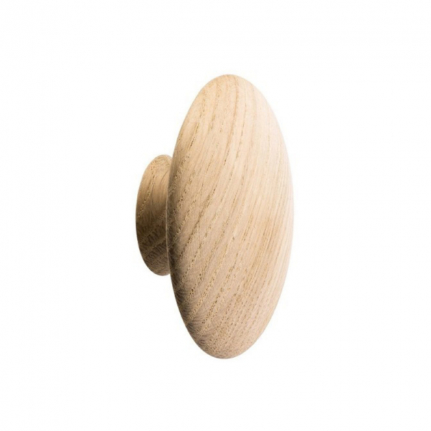 Hook Mushroom - 65mm - Untreated Oak in the group Products / Hooks at Beslag Design i Båstad Aktiebolag (370065-21)