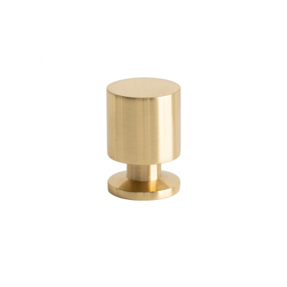 Knob Solo - 21mm - Polished brass
