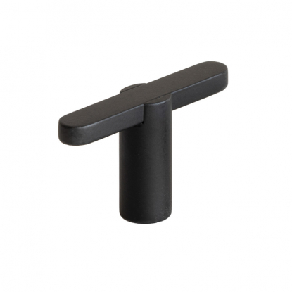 Knob T Flow - Matte black