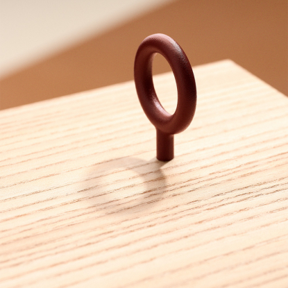 Knob Key - Toniton Reddish Brown